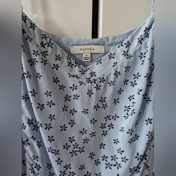 Aritizia Talula Lipinski Dress Size 0 Pale Blue - Picture 2 of 4